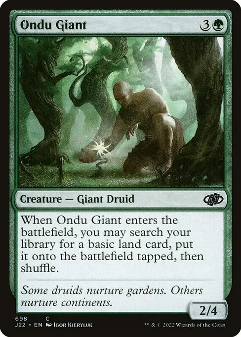 Ondu Giant 698/051
