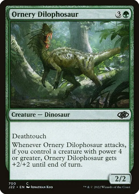 Ornery Dilophosaur 700/051