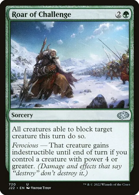 Roar of Challenge 720/051
