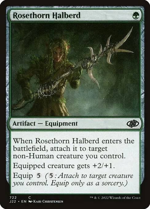 Rosethorn Halberd 722/051