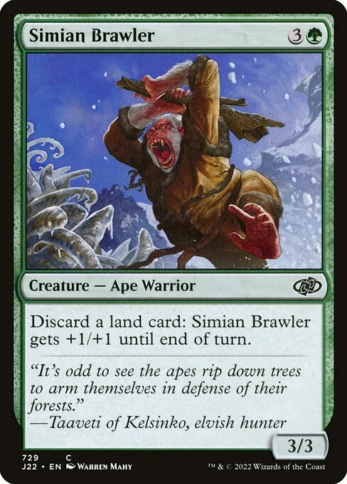 Simian Brawler 729/051