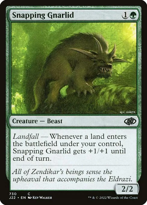 Snapping Gnarlid 730/051