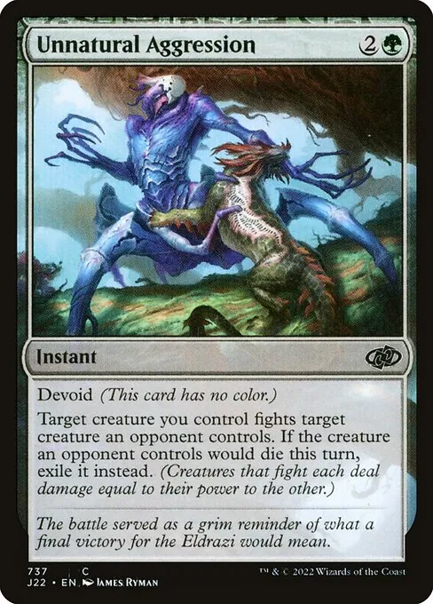 Unnatural Aggression 737/051