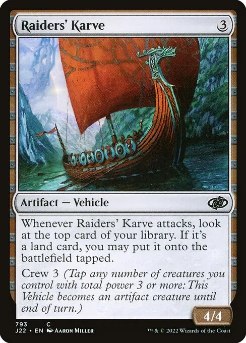 Raiders' Karve 793/051