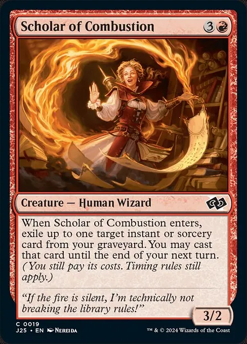 Scholar of Combustion 019/728