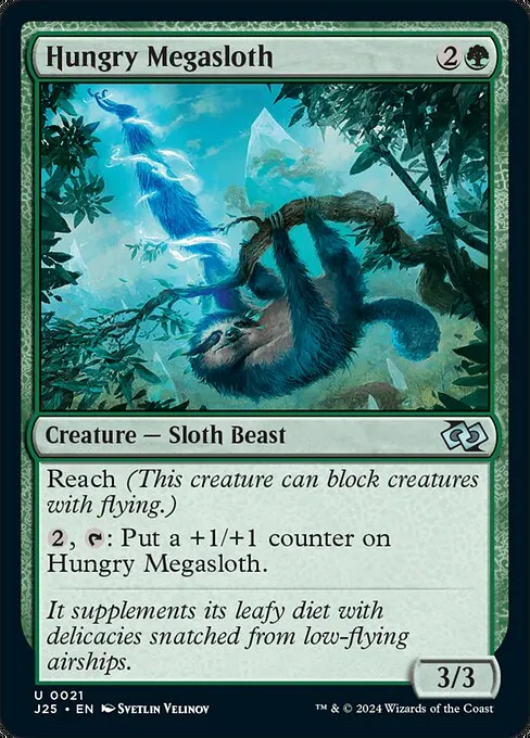 Hungry Megasloth 021/728