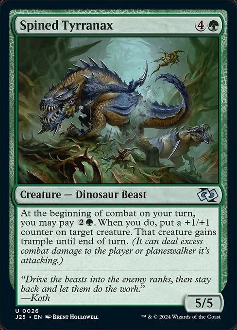 Spined Tyrranax 026/728
