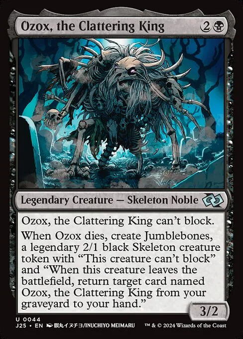 Ozox, the Clattering King 044/728