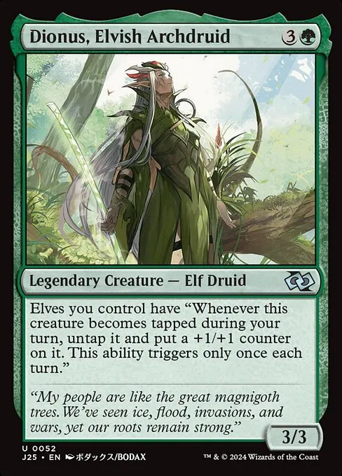 Dionus, Elvish Archdruid 052/728
