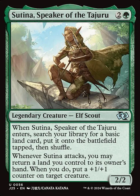 Sutina, Speaker of the Tajuru 056/728