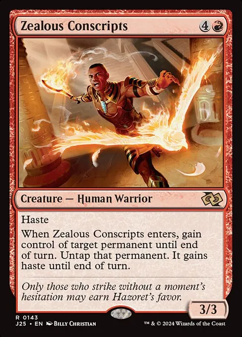 Zealous Conscripts 143/728