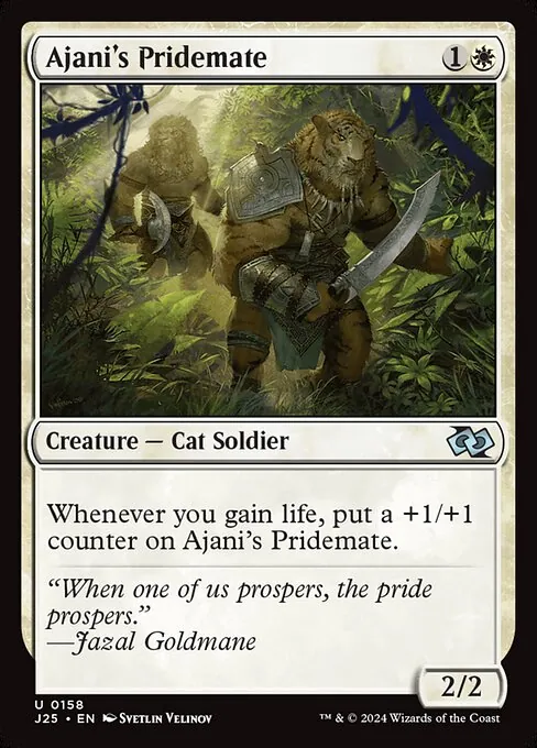 Ajani's Pridemate 158/728