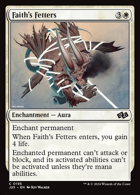 Faith's Fetters 195/728