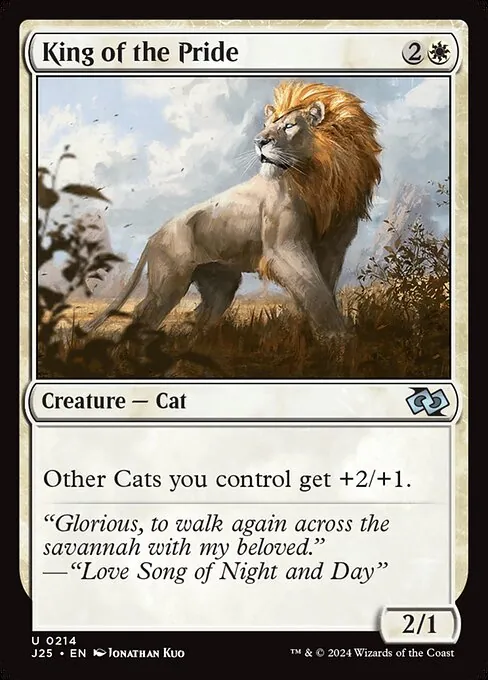 King of the Pride 214/728