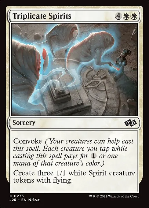 Triplicate Spirits 273/728