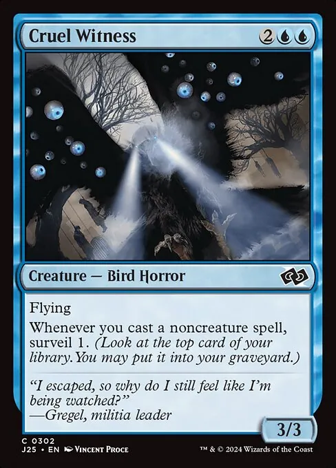 Cruel Witness 302/728