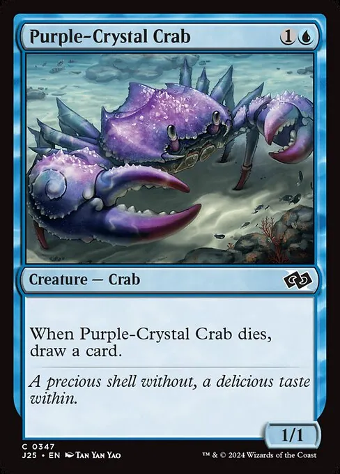 Purple-Crystal Crab 347/728