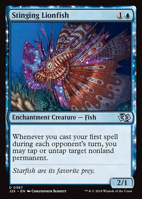 Stinging Lionfish 367/728