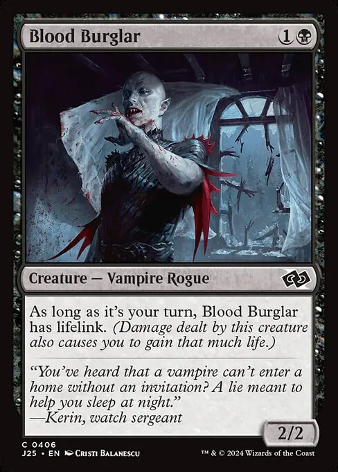 Blood Burglar 406/728