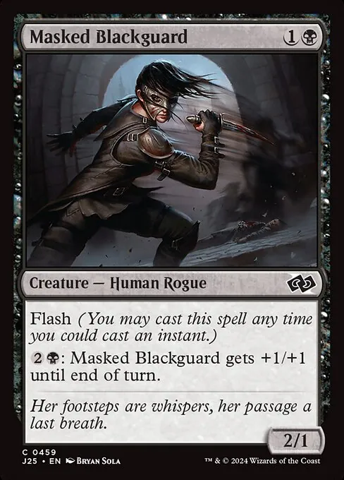 Masked Blackguard 459/728