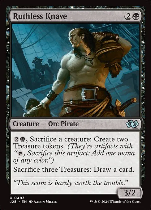 Ruthless Knave 483/728