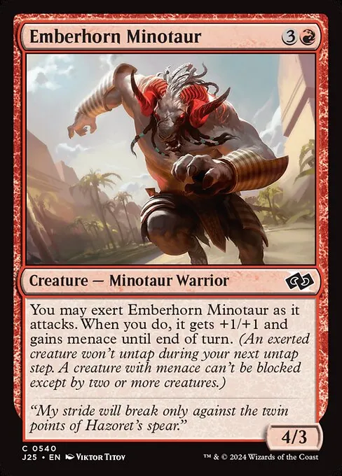 Emberhorn Minotaur 540/728
