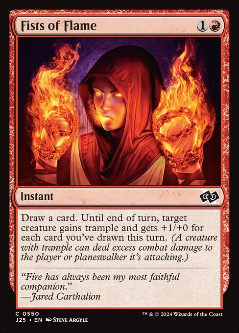 Fists of Flame 550/728