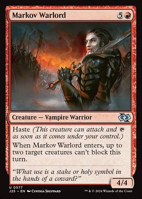Markov Warlord 577/728