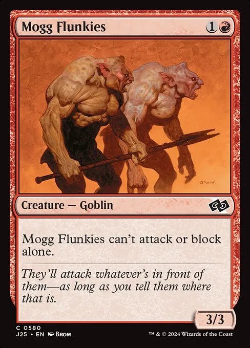 Mogg Flunkies 580/728