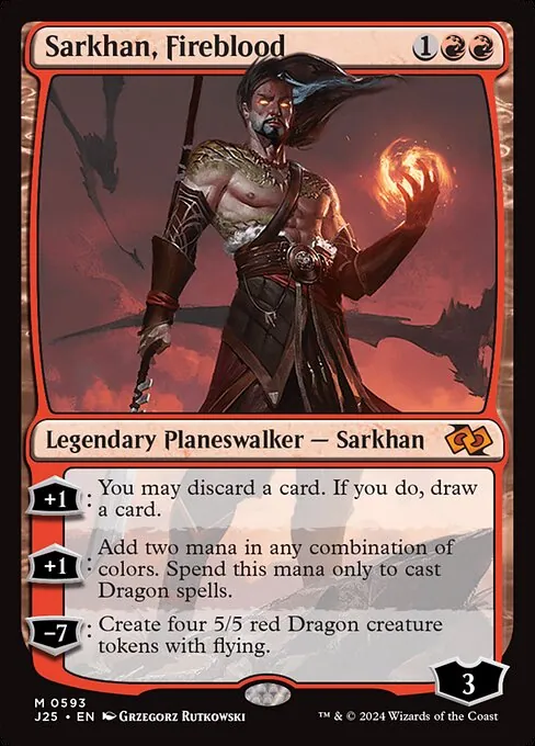 Sarkhan, Fireblood 593/728