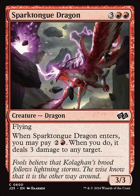Sparktongue Dragon 600/728