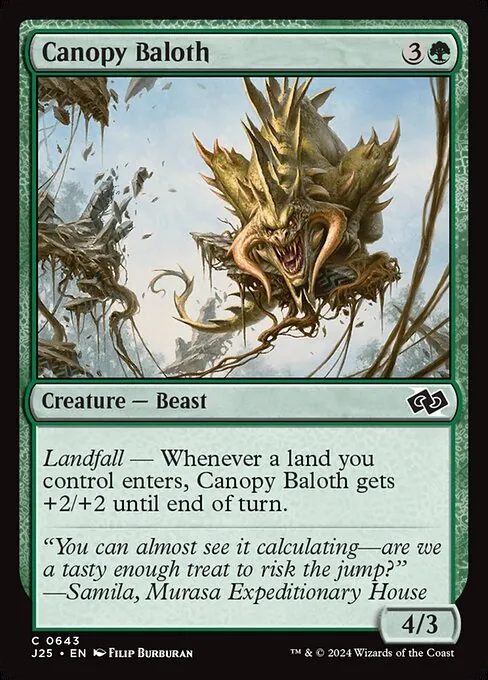 Canopy Baloth 643/728