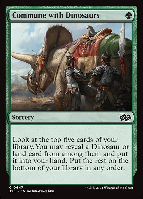 Commune with Dinosaurs 647/728