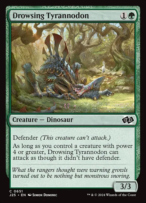 Drowsing Tyrannodon 651/728