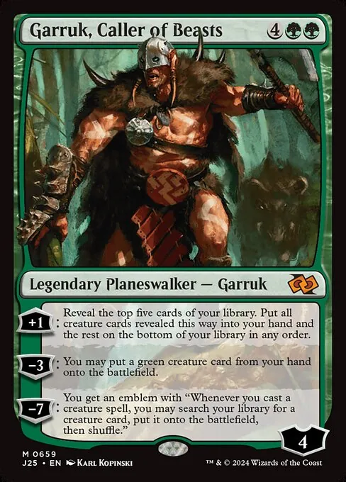 Garruk, Caller of Beasts 659/728