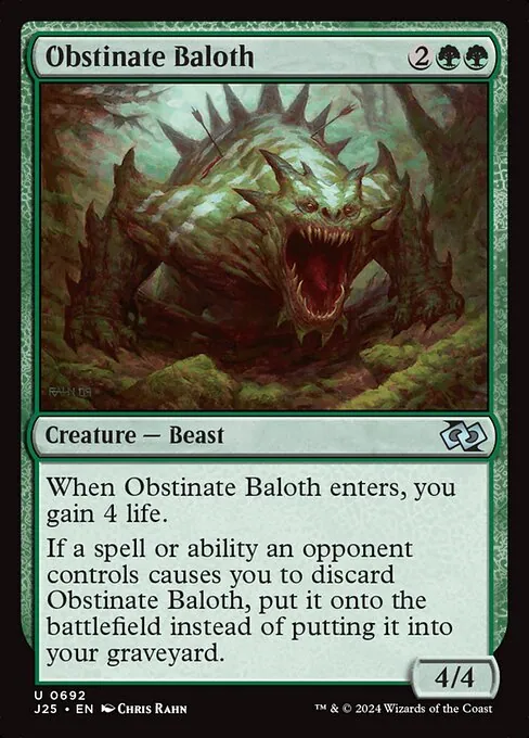 Obstinate Baloth 692/728