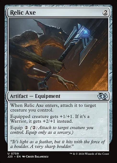 Relic Axe 759/728