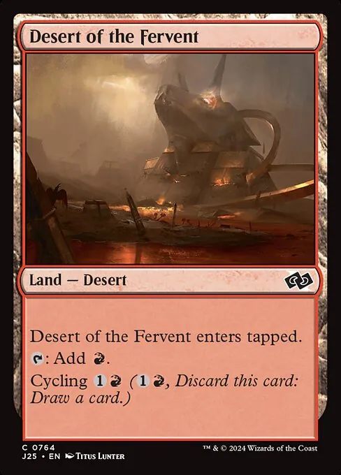 Desert of the Fervent 764/728
