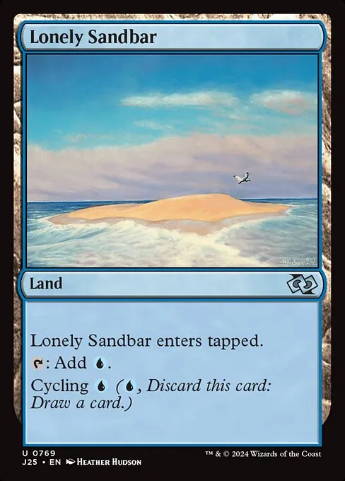 Lonely Sandbar 769/728