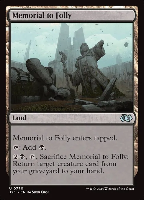 Memorial to Folly 770/728