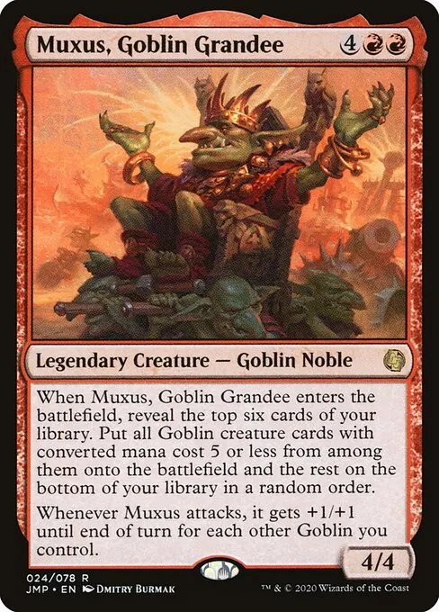 Muxus, Goblin Grandee 024/496
