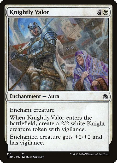 Knightly Valor 115/496