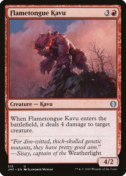 Flametongue Kavu 319/496