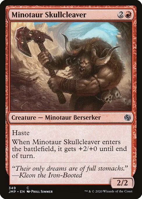 Minotaur Skullcleaver 349/496