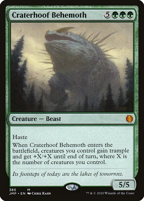 Craterhoof Behemoth 385/496