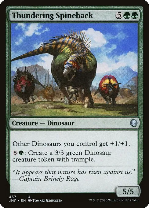 Thundering Spineback 437/496