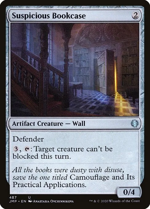 Suspicious Bookcase 487/496