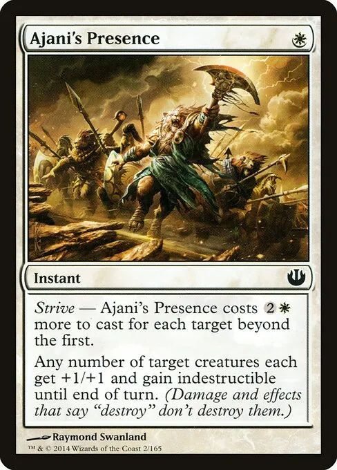 Ajani's Presence 002/165