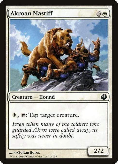 Akroan Mastiff 003/165