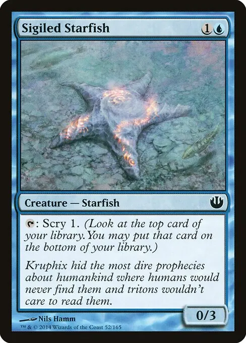 Sigiled Starfish 052/165